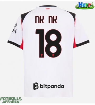 AC Milan Christopher Nkunku #18 Bortatröja 2025-26 Kortärmad